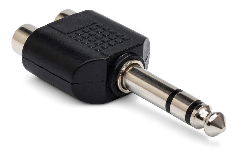 Hosa محول هوسا GPR-484، مزدوج RCA إلى 1/4 بوصة TRS - Image 1